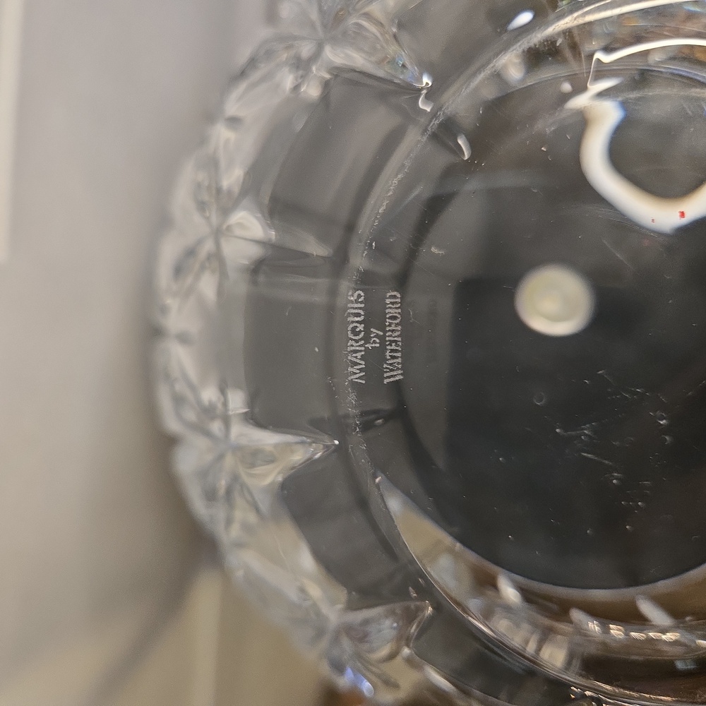 Marquis By Waterford Sparkle Elegant Cut Crystal Bowl 9" - Picture 7 of 9